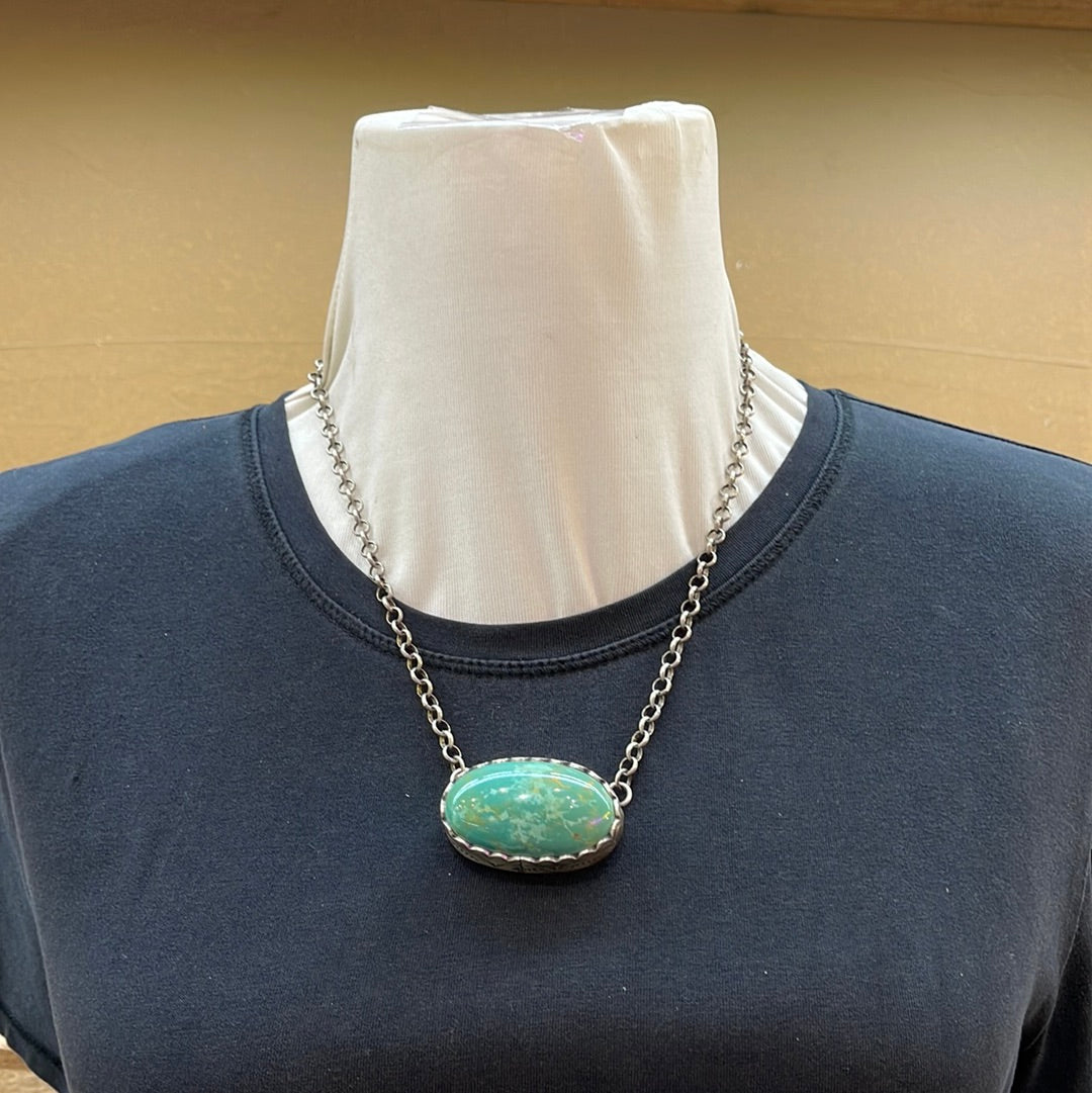 Emerald Valley Turquoise 20” Necklace