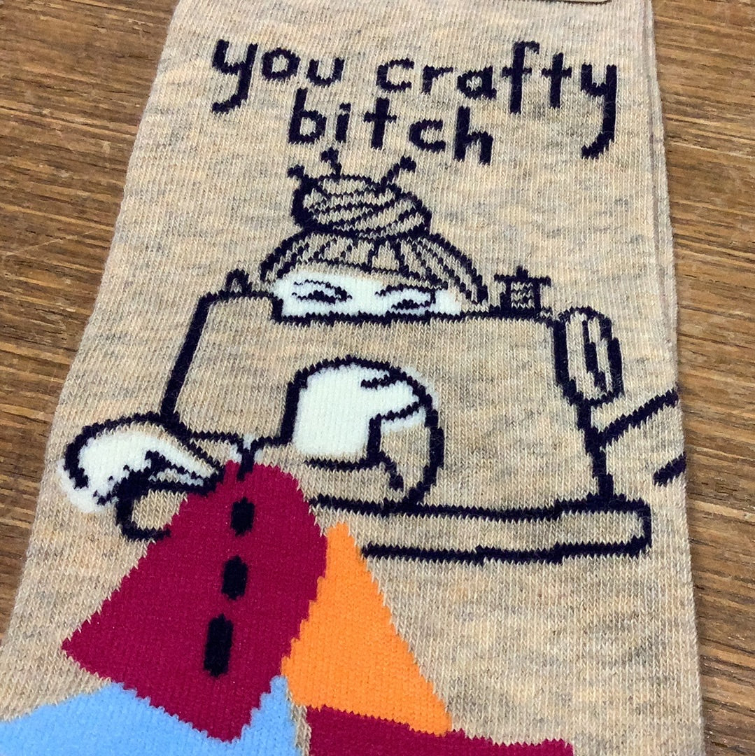 You crafty bitch - Women's Crew