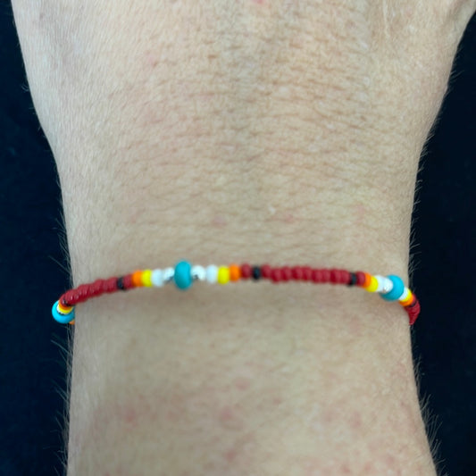 7” Seed Bead Bracelet / Anklet