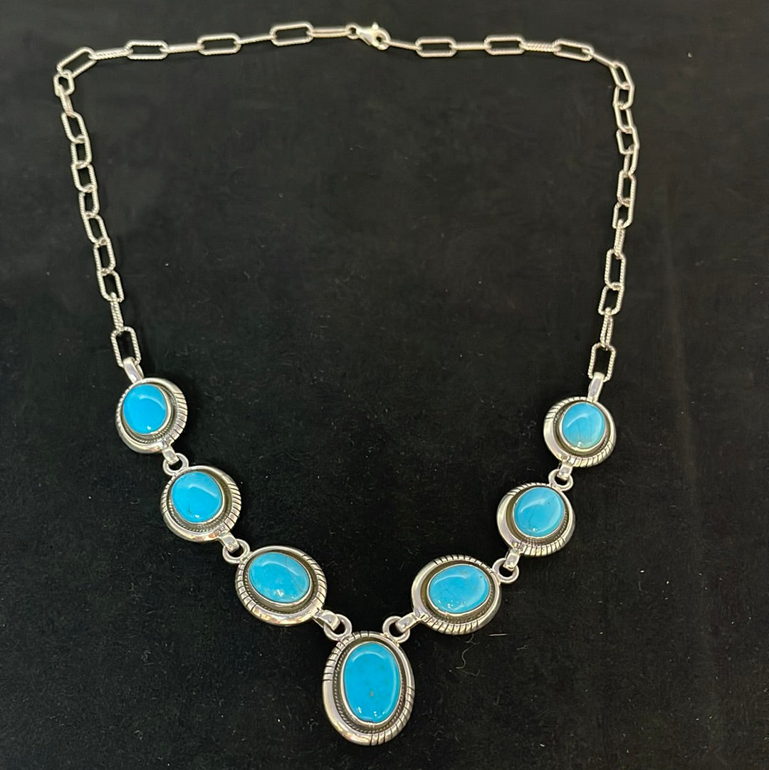 Kingman Turquoise 28" Necklace