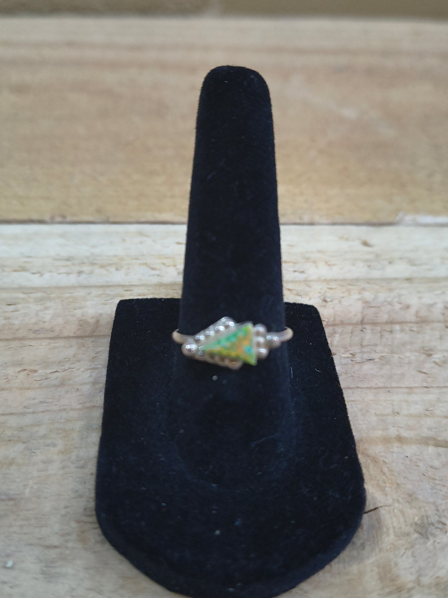 Dainty Opal Ring