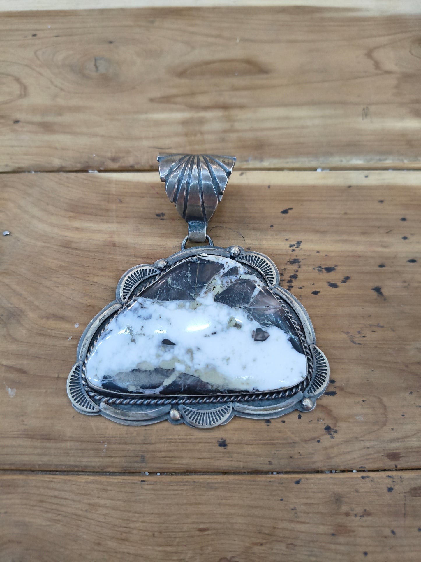 White Buffalo Pendant