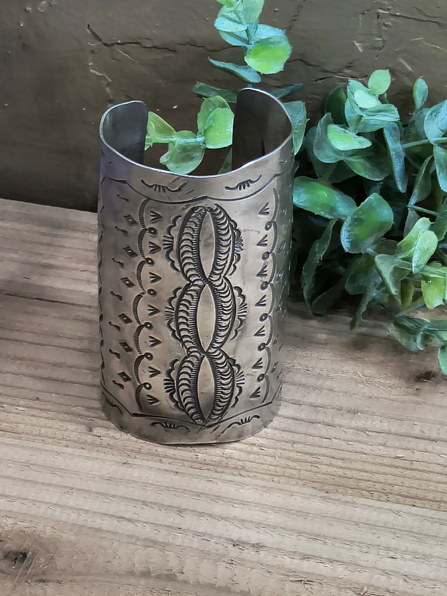 Large Silver 7" Cuff or Bow Guard