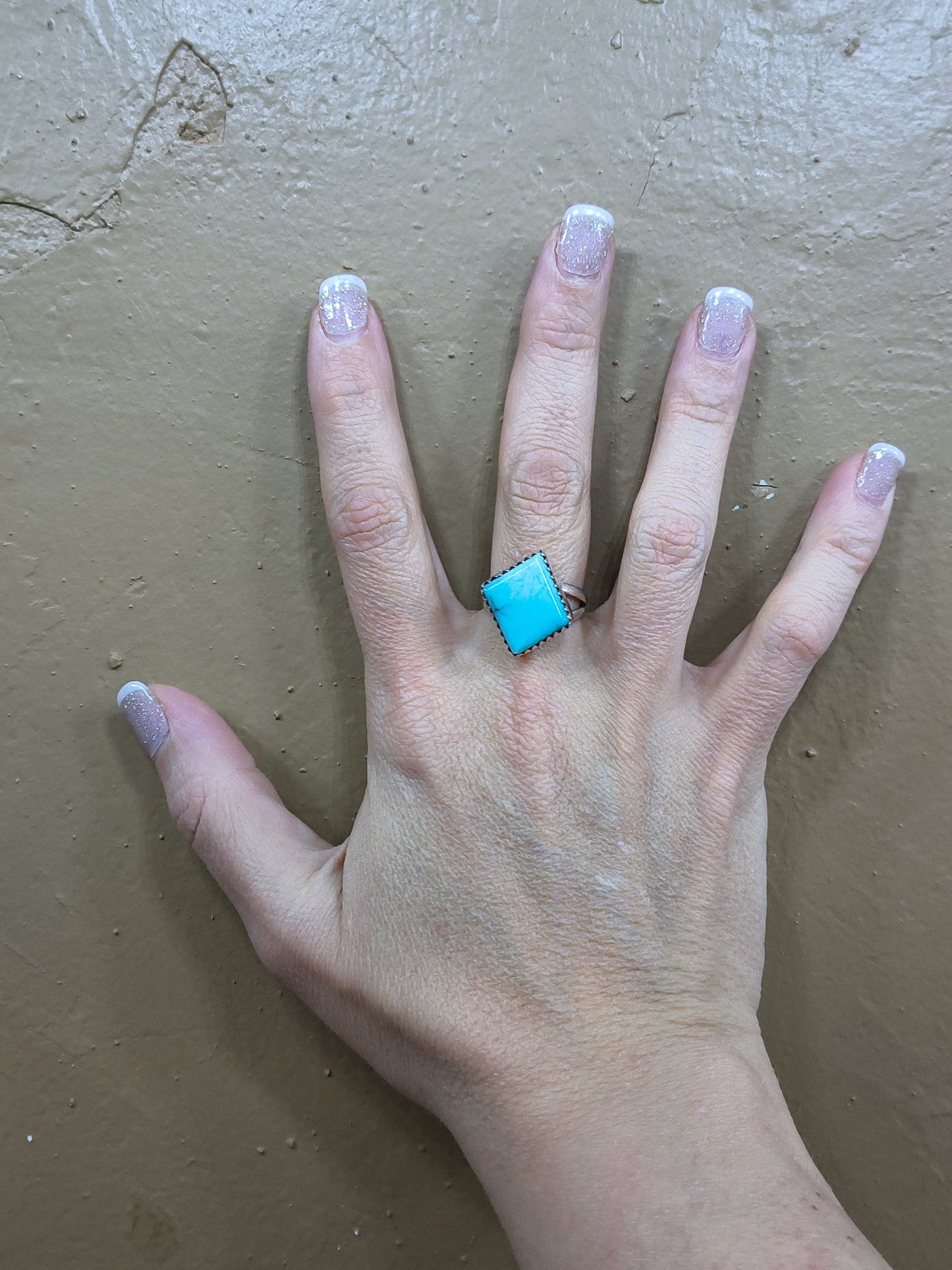 8.0 Larimar Ring