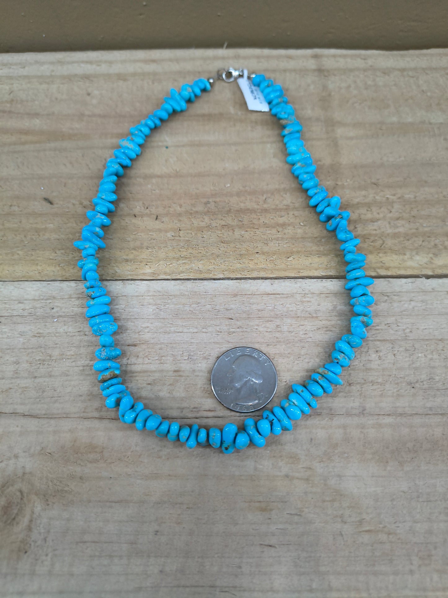 18" Chunk Turquoise Necklace