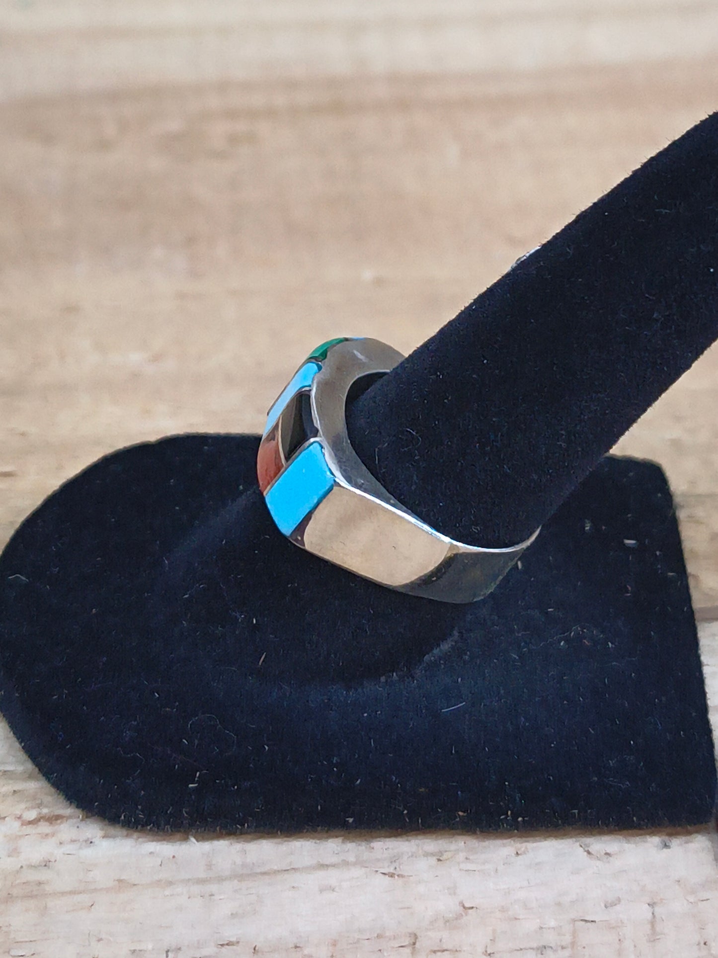 6.0 - Zuni Inlay Band Ring
