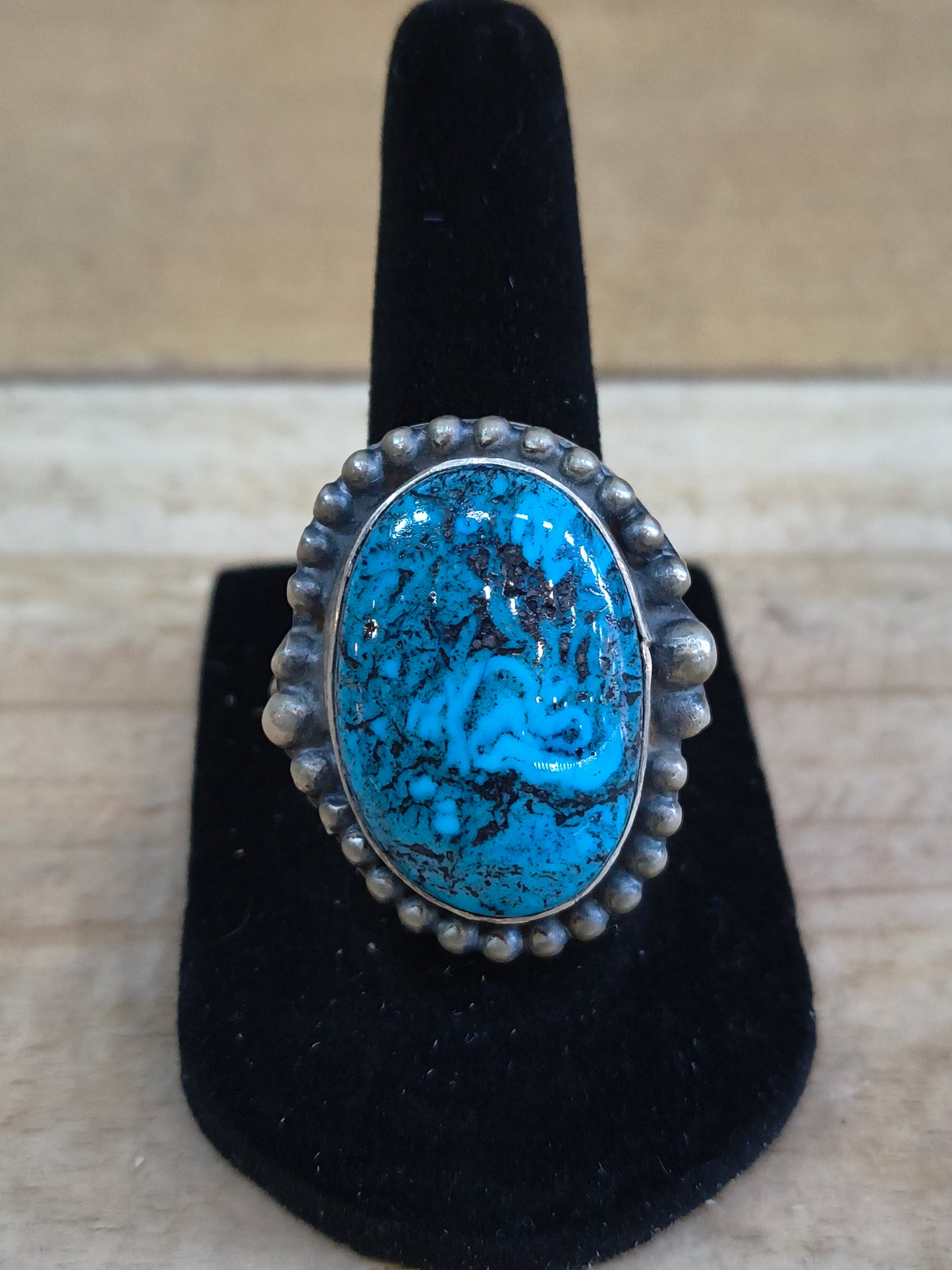 9.0 Kingman Turquoise by Boyd J. Ashley, Navajo