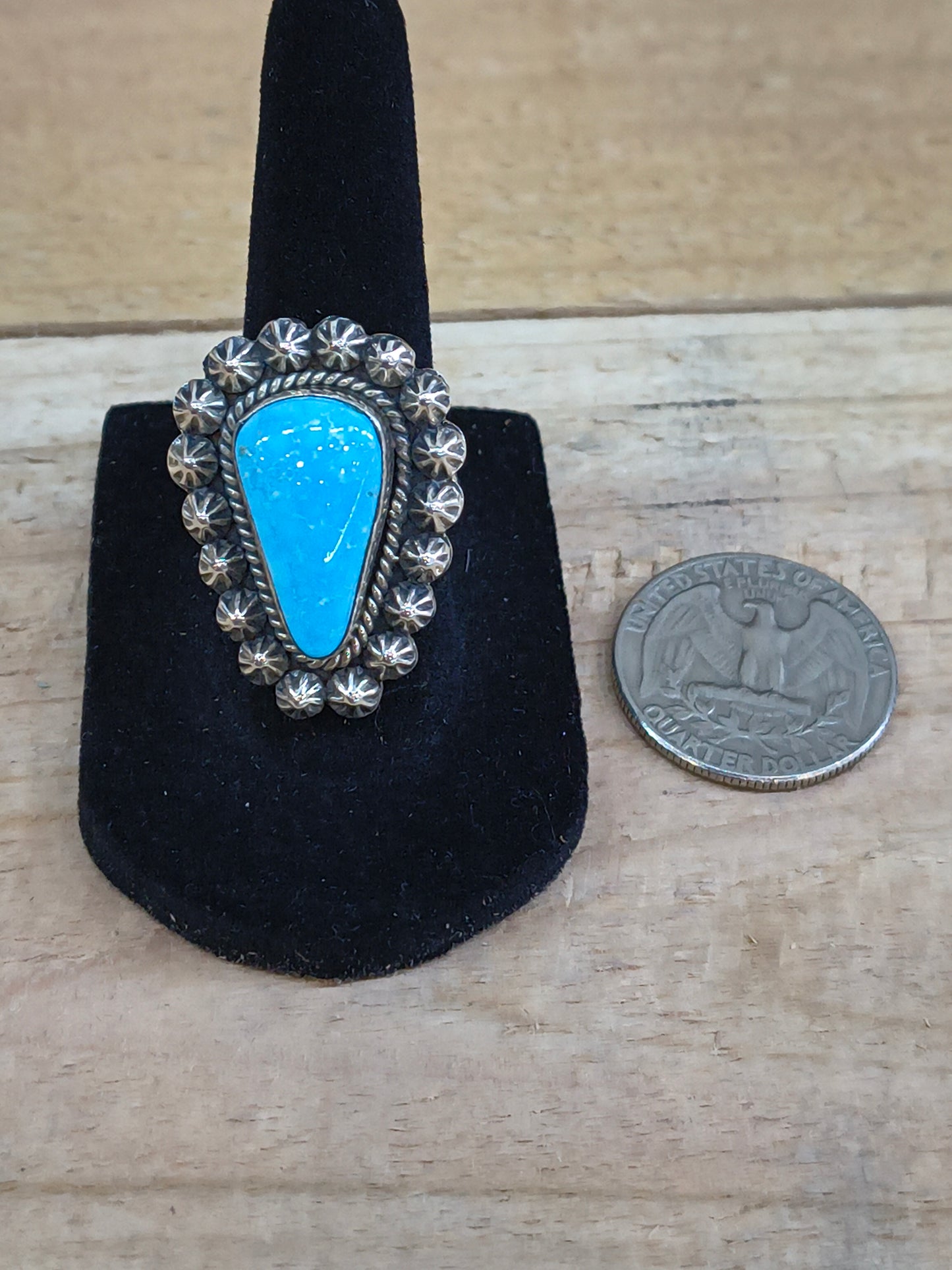 7.0 Turquoise Ring