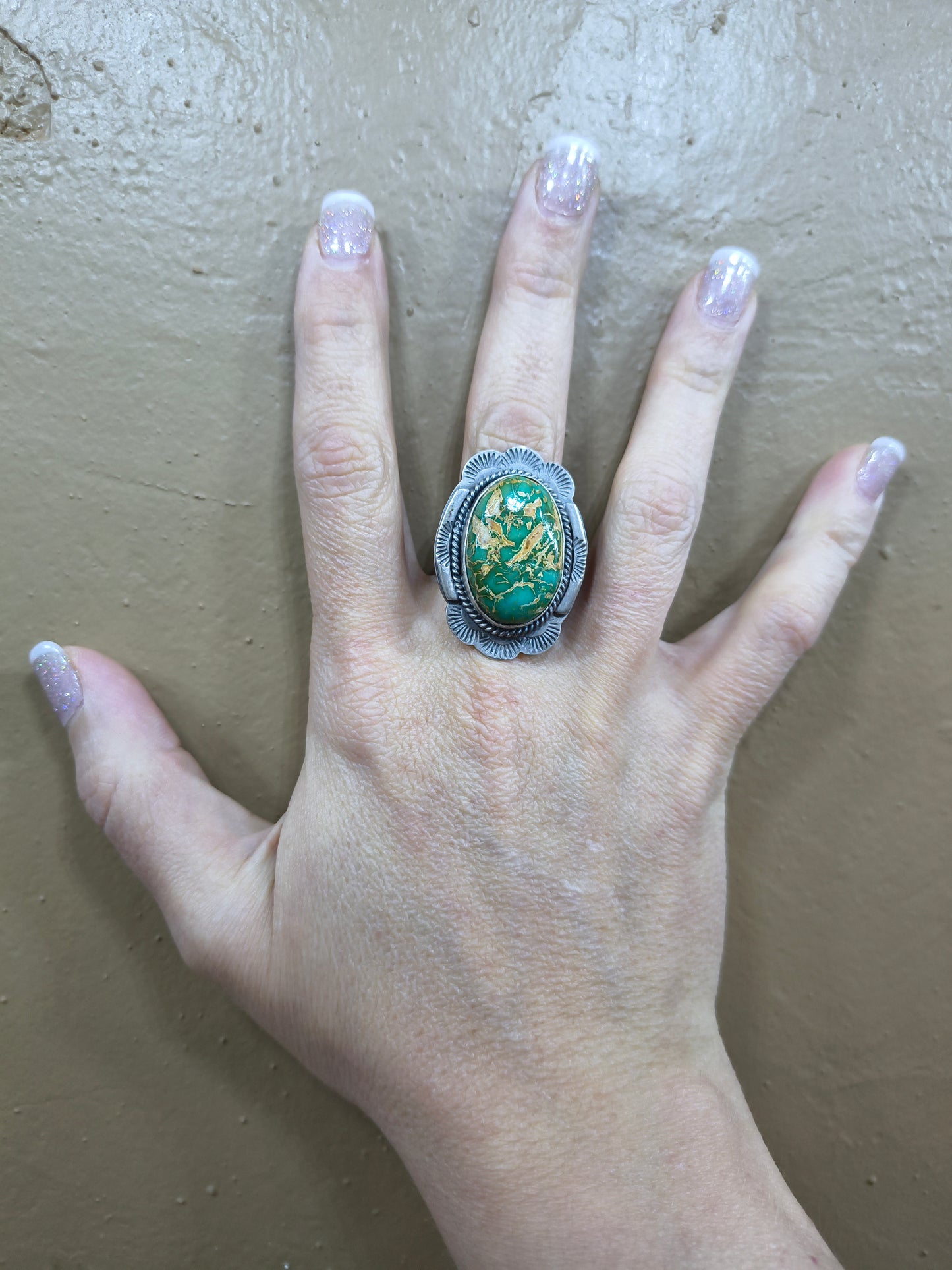 7.0 Royston Turquoise Ring