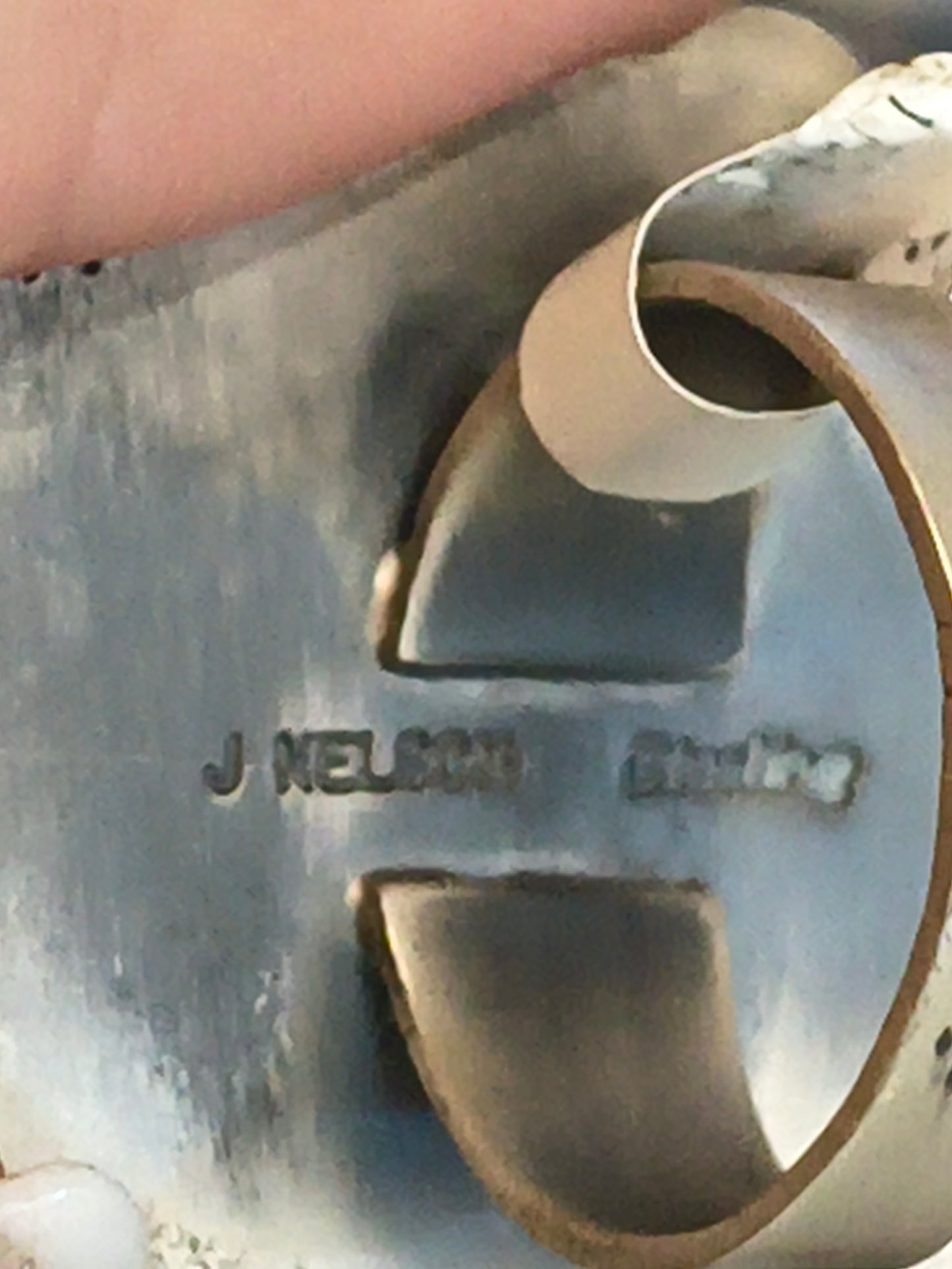 6.5 Kingman Turquoise Ring by John Nelson
