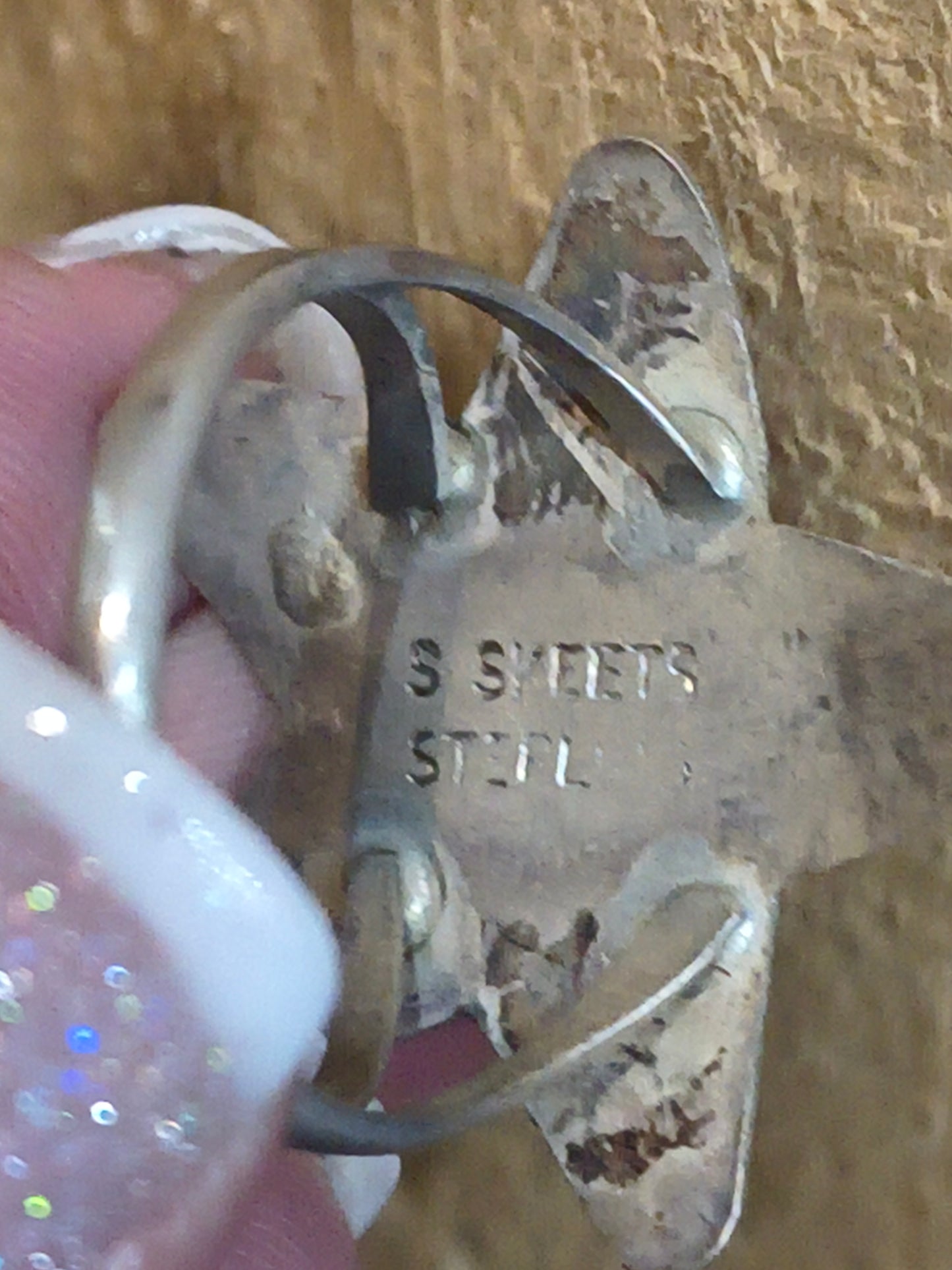 8.5 Turquoise Star Ring by Scott Skeets, Navajo