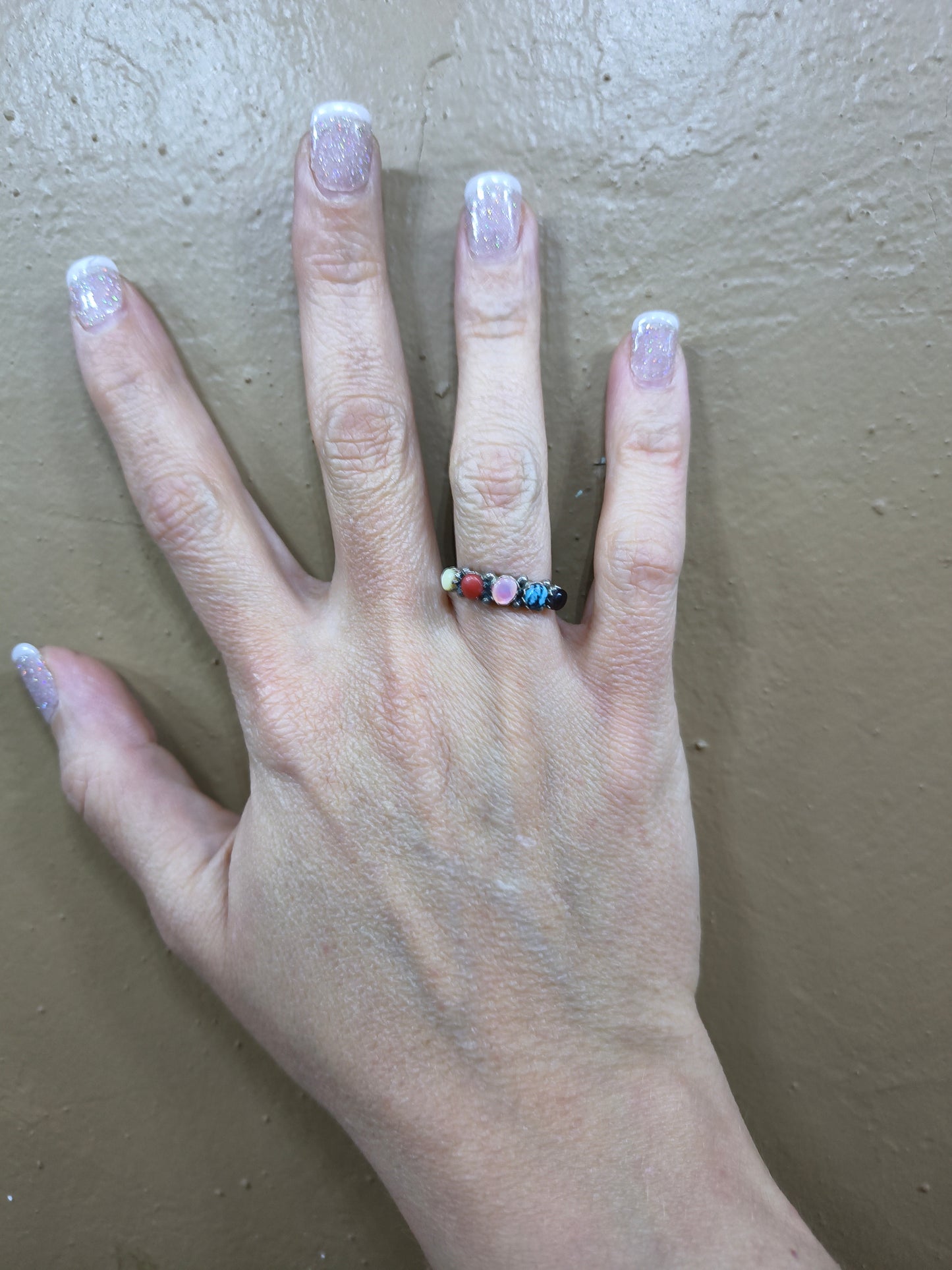 Size 6 -Multi Stone Ring