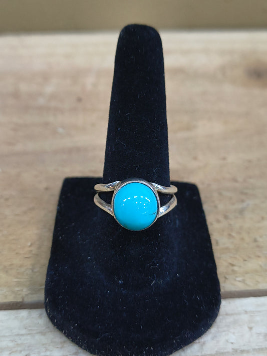7.0 Kingman Turquoise Ring