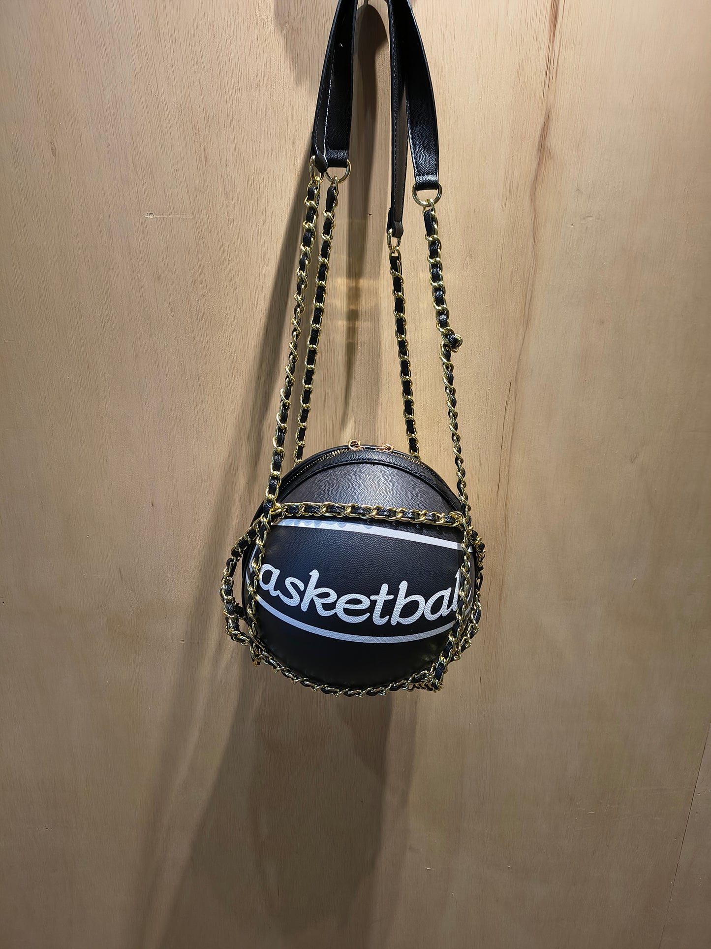 Basketball Purse in Chain Net