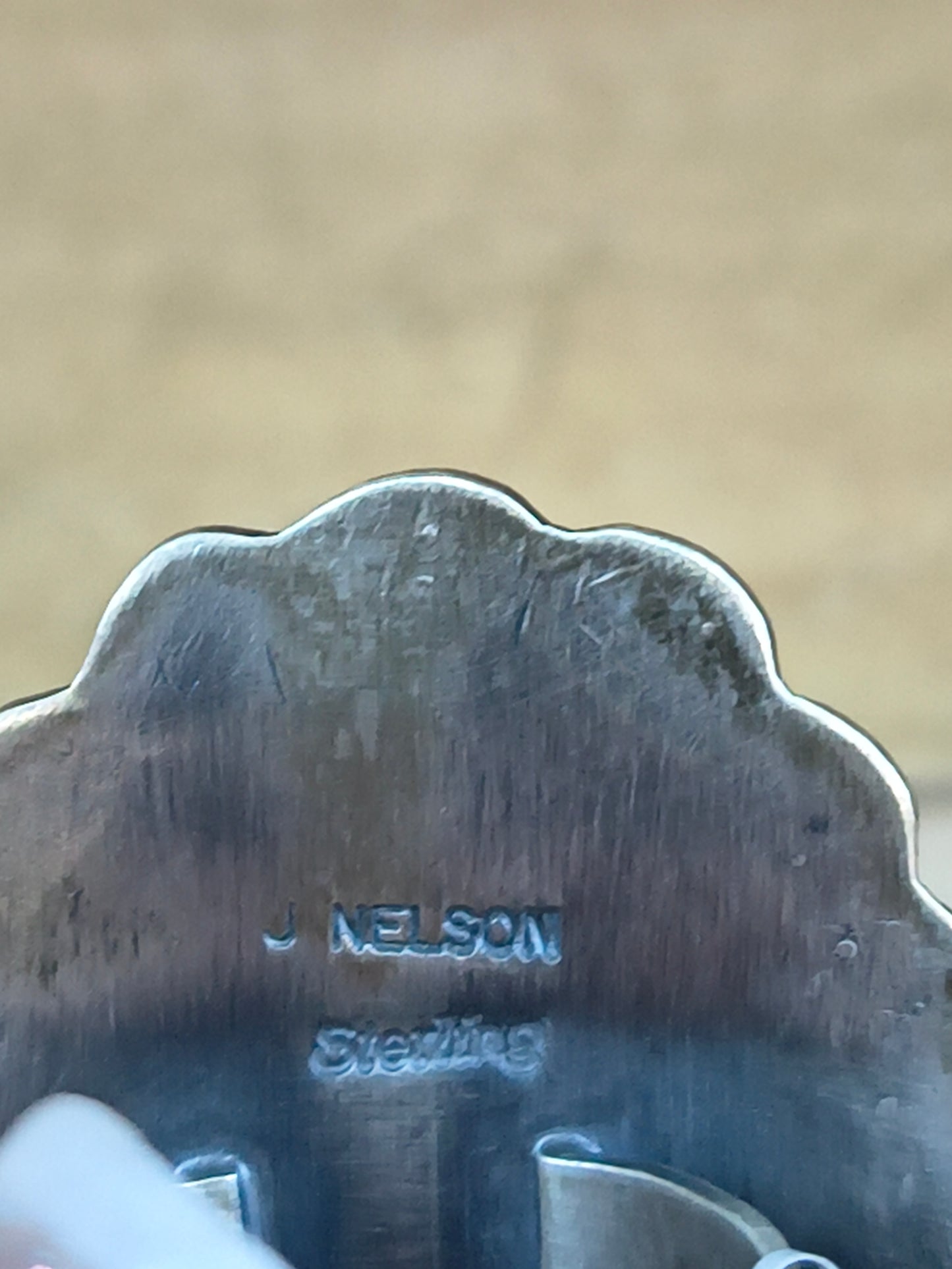 7.5 Kingman Turquoise Ring by John Nelson