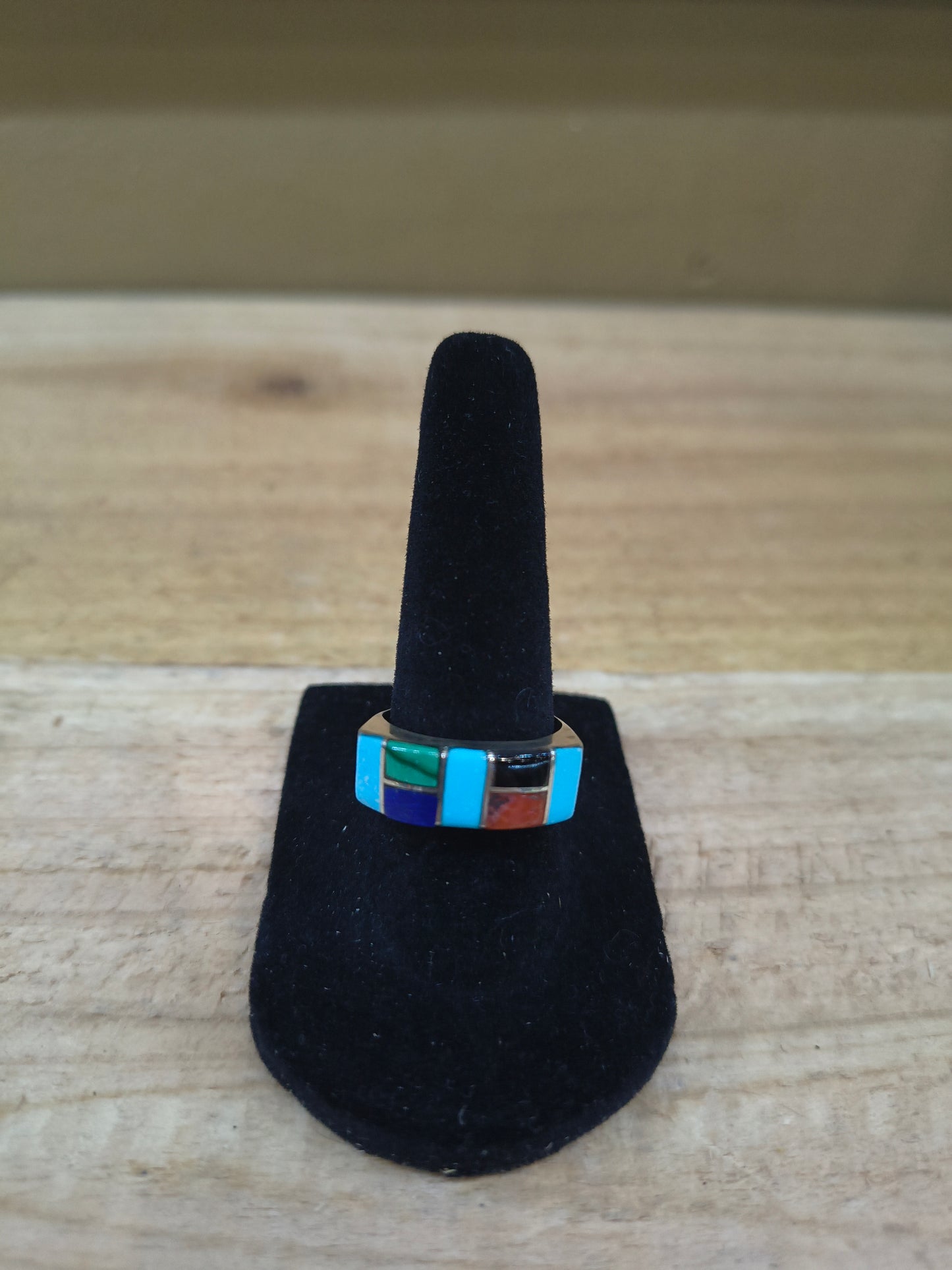 6.0 - Zuni Inlay Band Ring