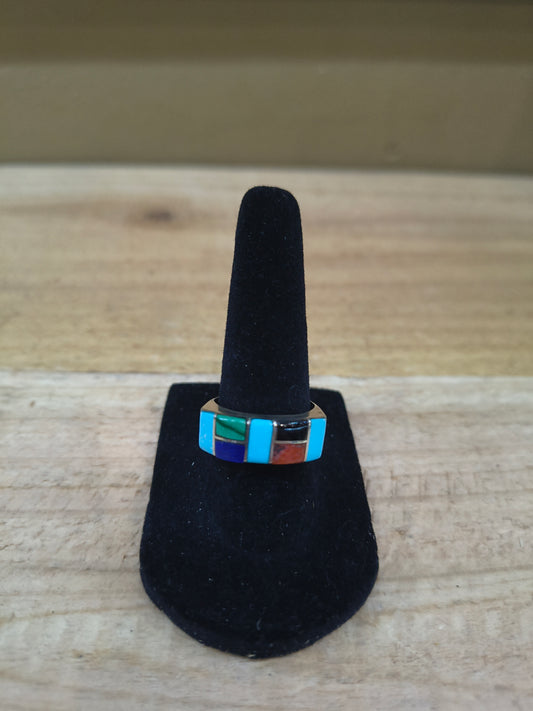 6.0 - Zuni Inlay Band Ring
