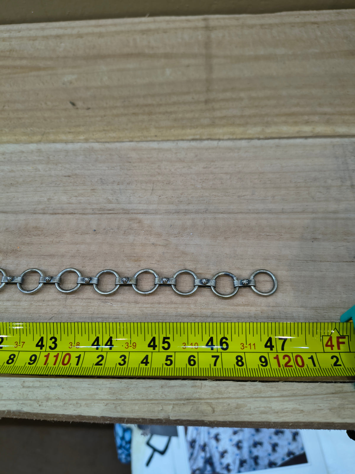 Turquoise 41- 47" Belt