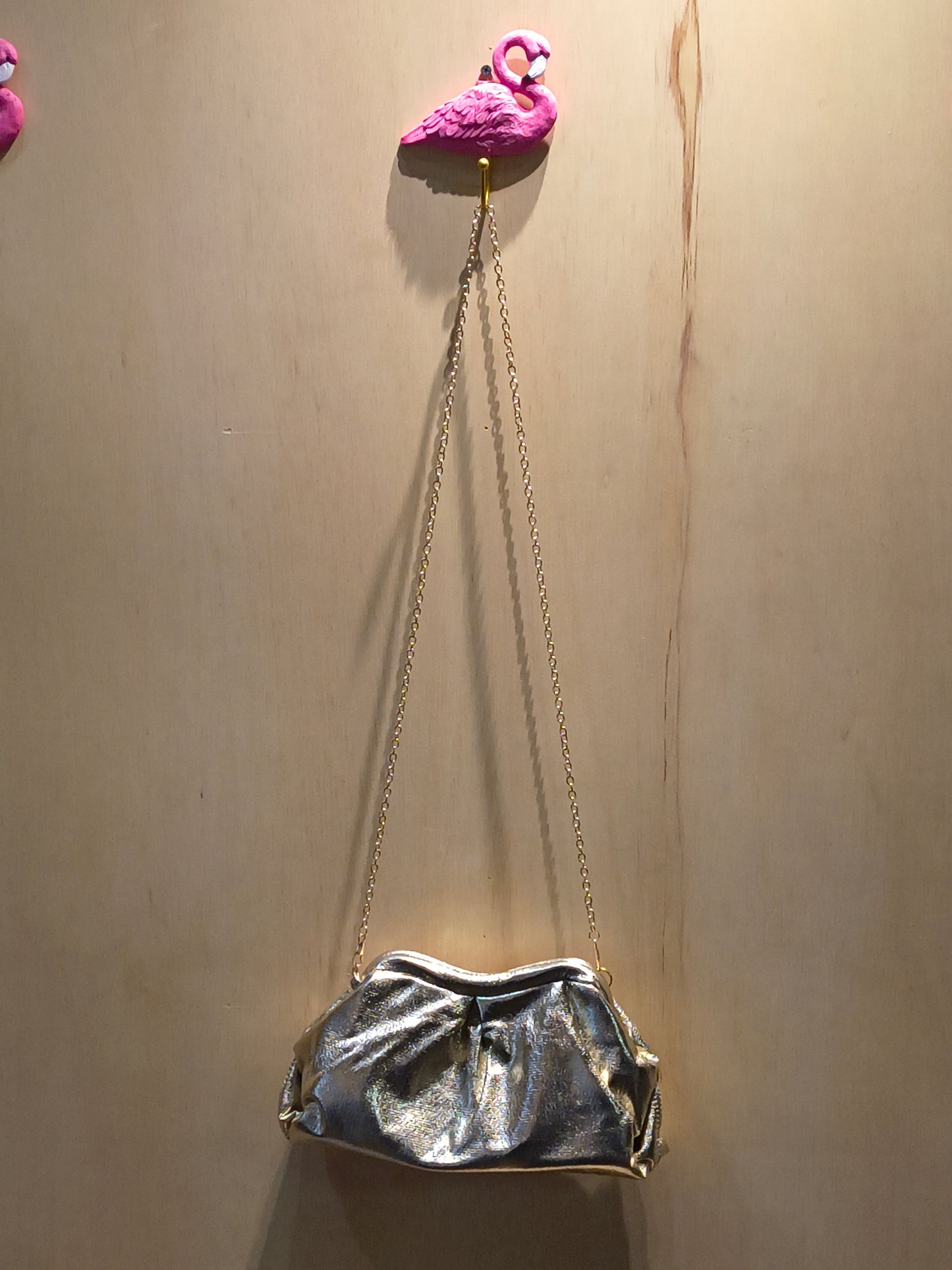 Metallic Clutch Handbag