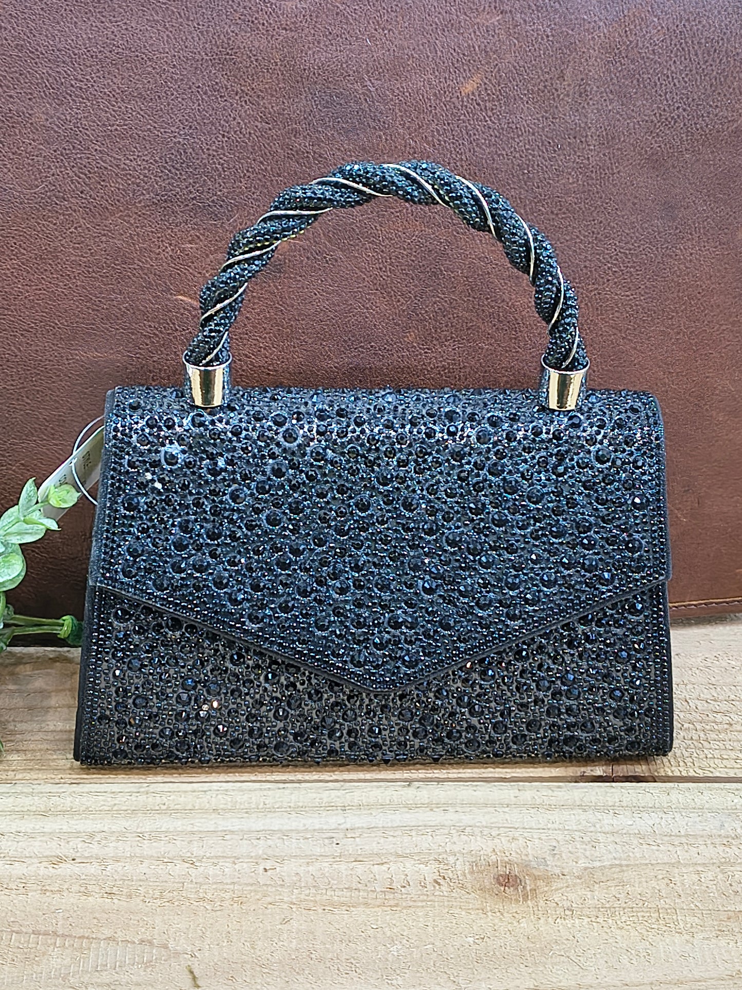 Diamond Envelope Handle Purse