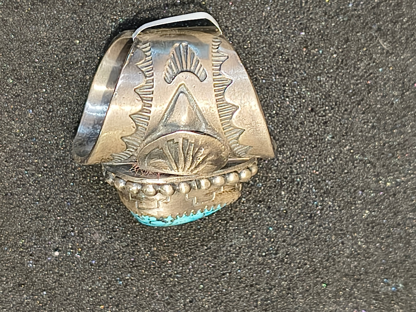 Highgrade Kingman Turquoise 7.5 Ring