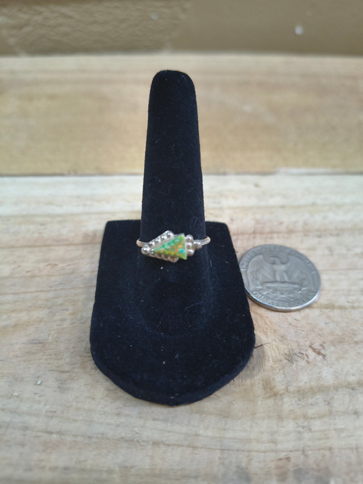 Dainty Opal Ring