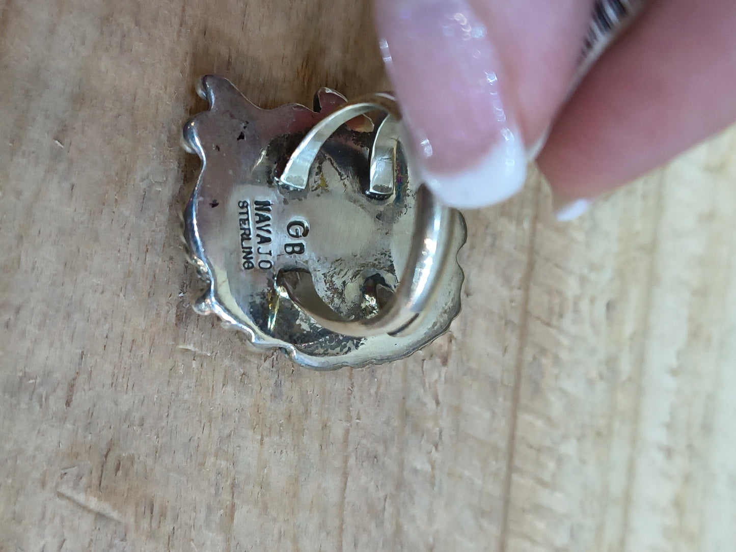 6.0 Kingman Turquoise Ring by George Begay