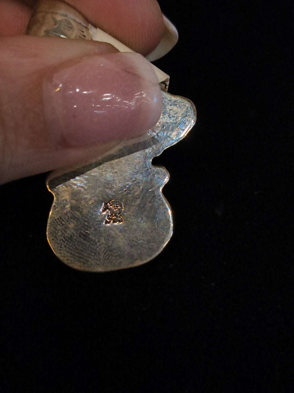 Turquoise Buffalo Pendant with  7.3mm Bale by Arthur Bruggeman, Navajo (Matrix Varies)