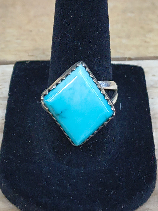 8.0 Larimar Ring
