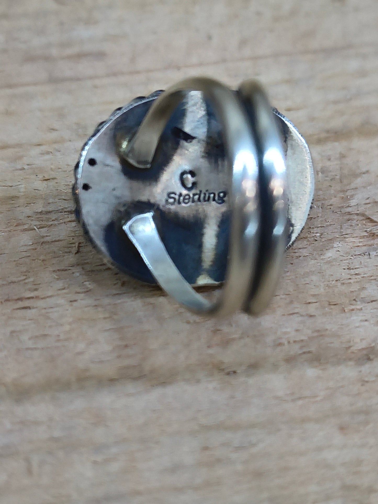 6.0 Spiny Turquoise Ring, Navajo Made