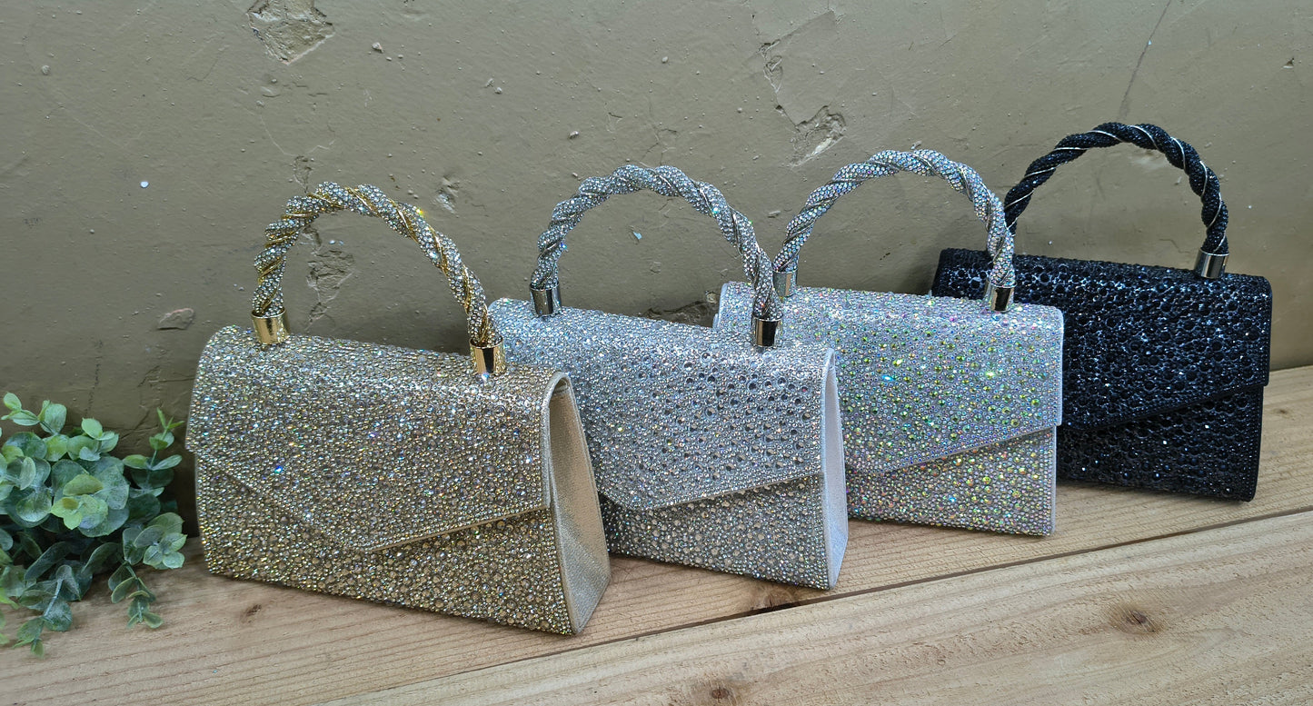 Diamond Envelope Handle Purse