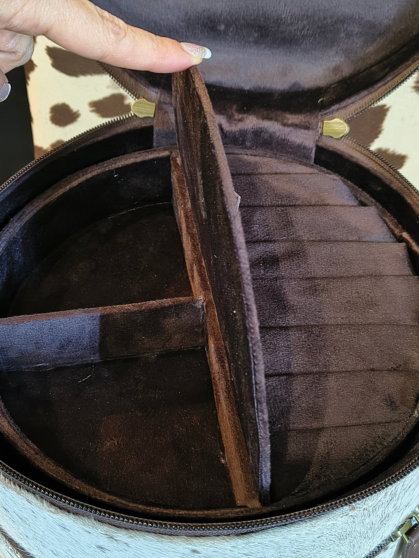 Triple Stack Round Jewelry Box