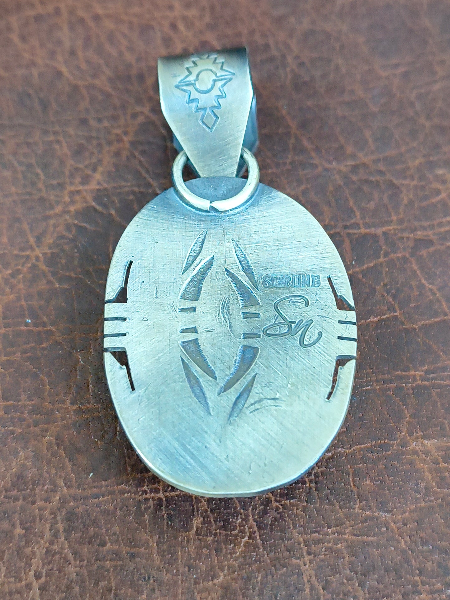 Egyptian Turquoise Pendant 10mm Bail