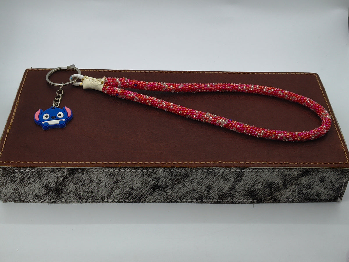 Beaded Wrist Lanyard by Lillian & Vernon Steele, Apache
