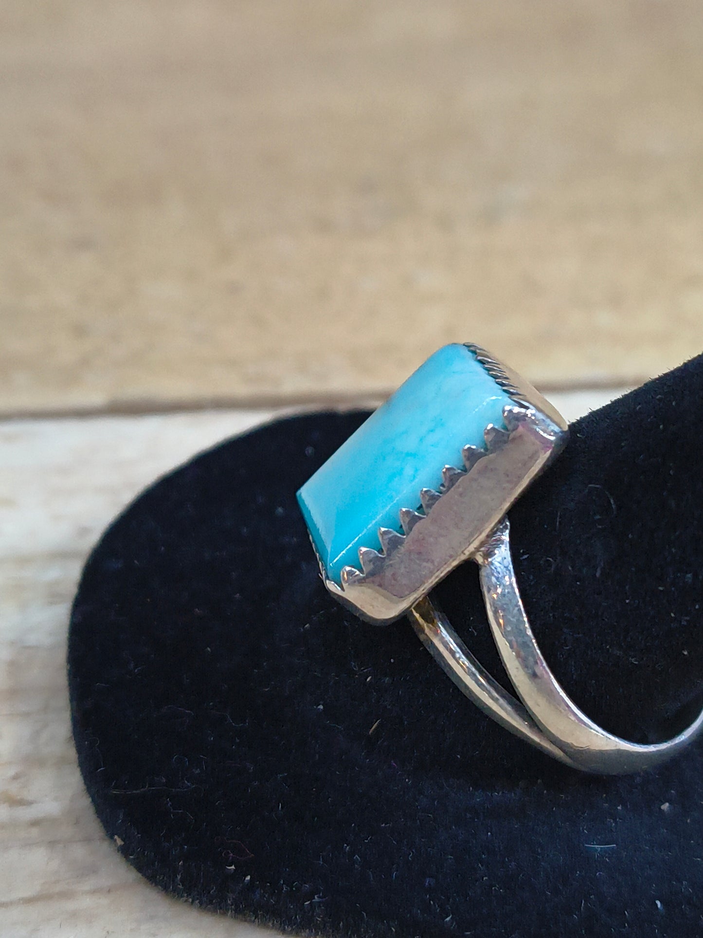 8.0 Larimar Ring