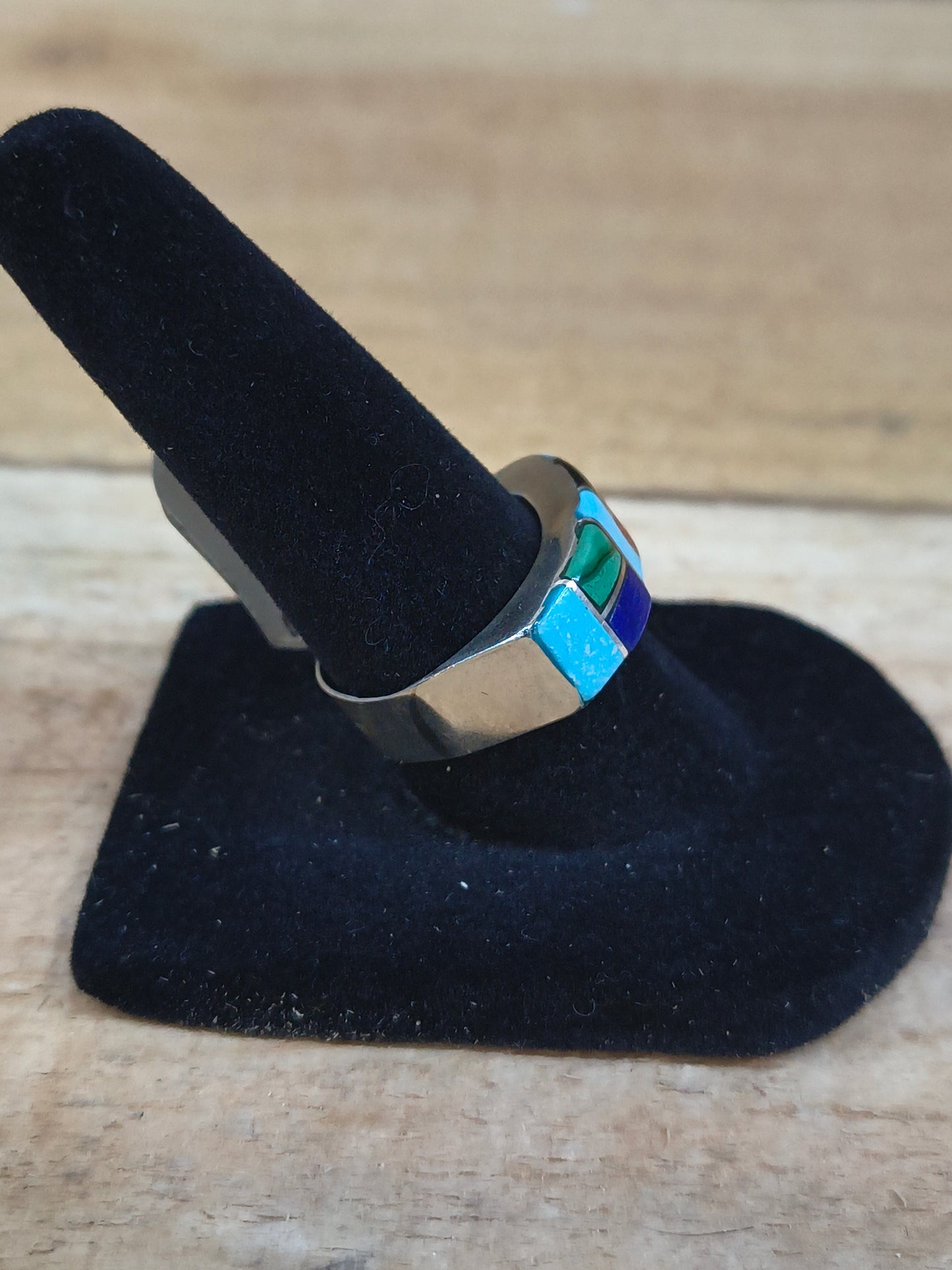 6.0 - Zuni Inlay Band Ring
