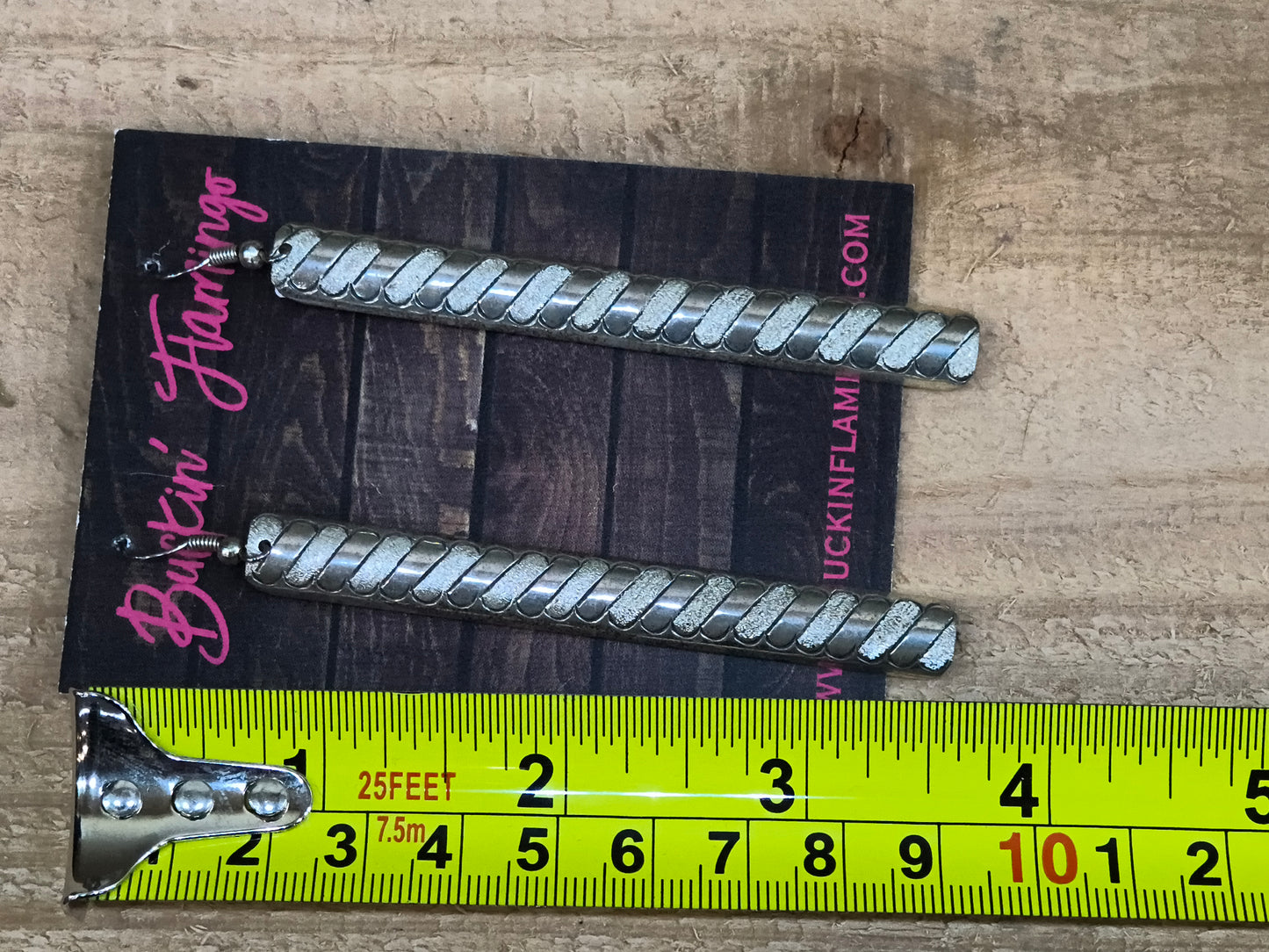 Etched Bar Dangles