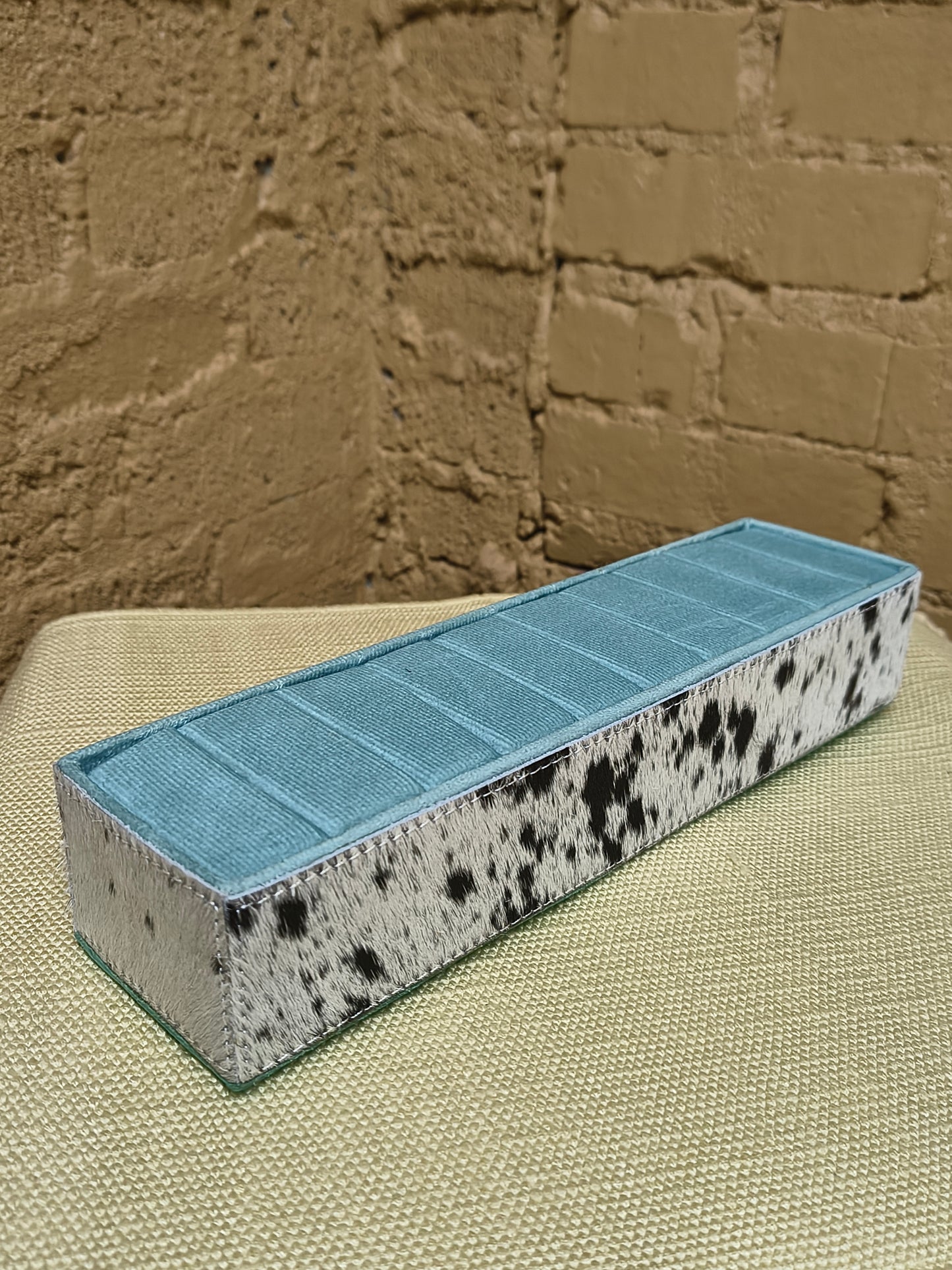 Cowhide Ring Display Box