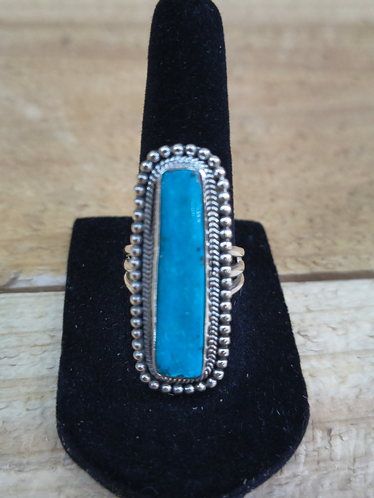 7.0 Kingman Turquoise Ring