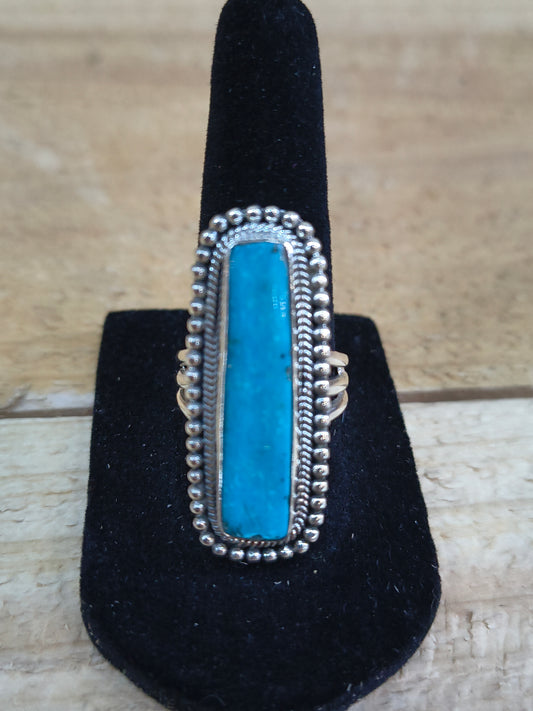 7.0 Kingman Turquoise Ring