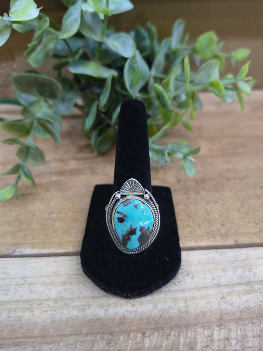 9.5 Kingman Turquoise Ring