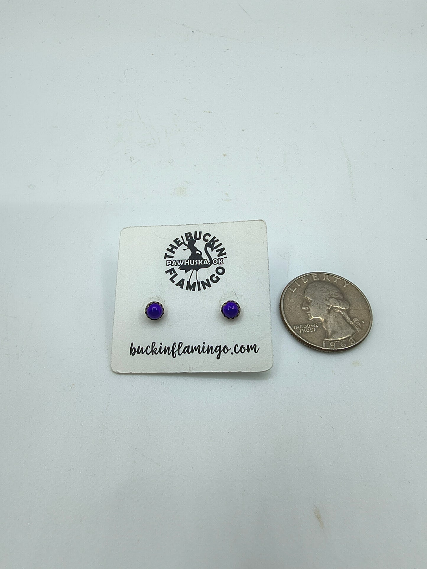 Blue Lapis 4 mm Post Earrings