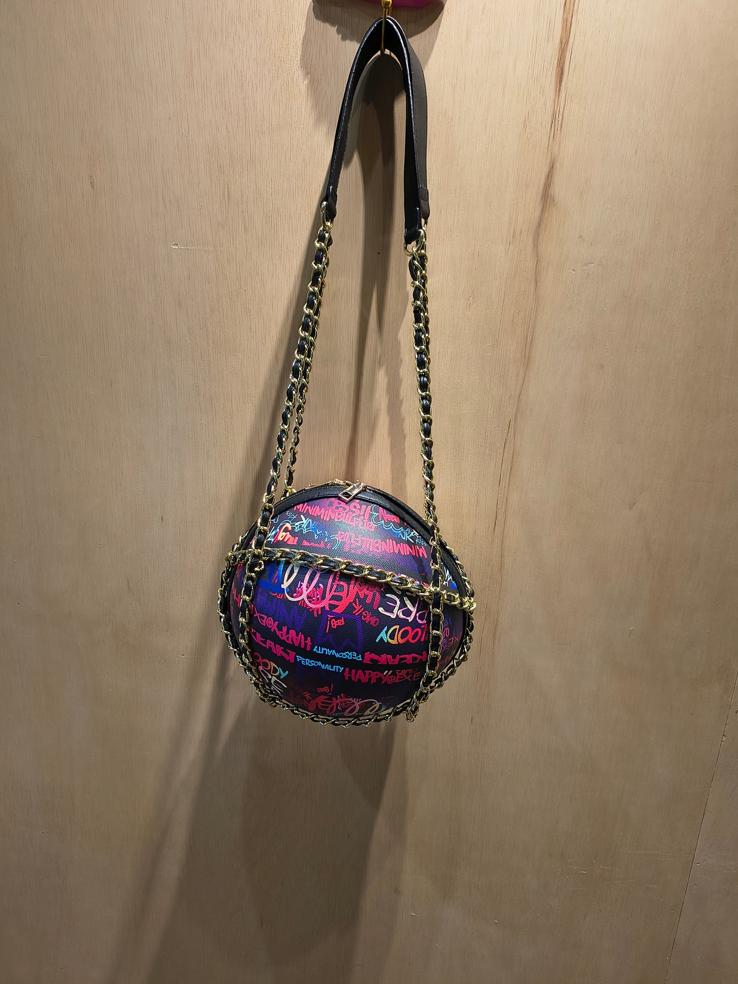 Basketball Purse in Chain Net