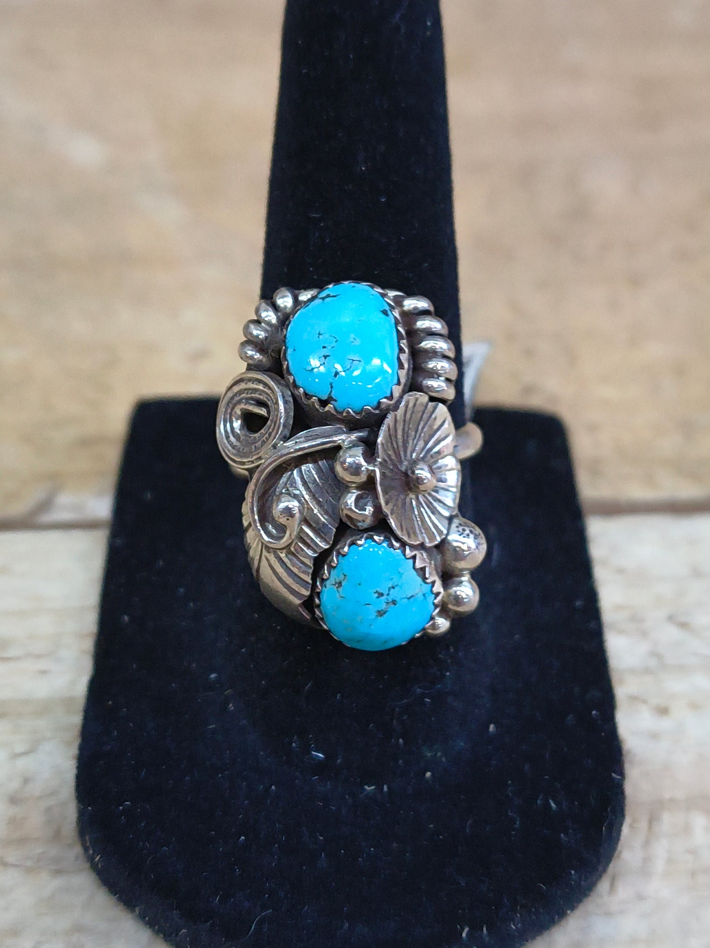 6.0 Kingman Turquoise Ring