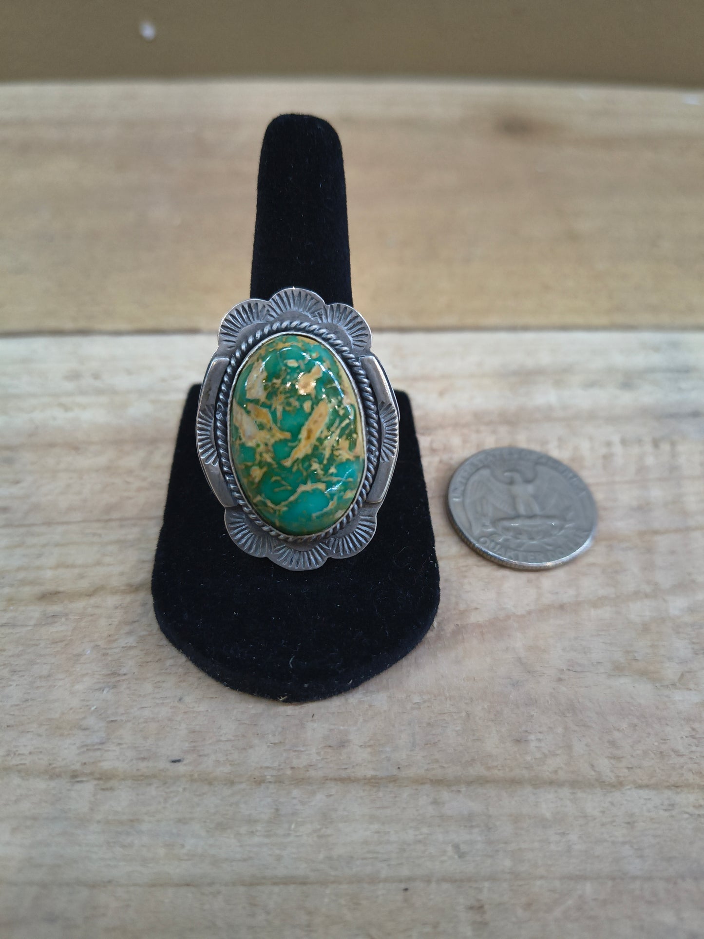 7.0 Royston Turquoise Ring