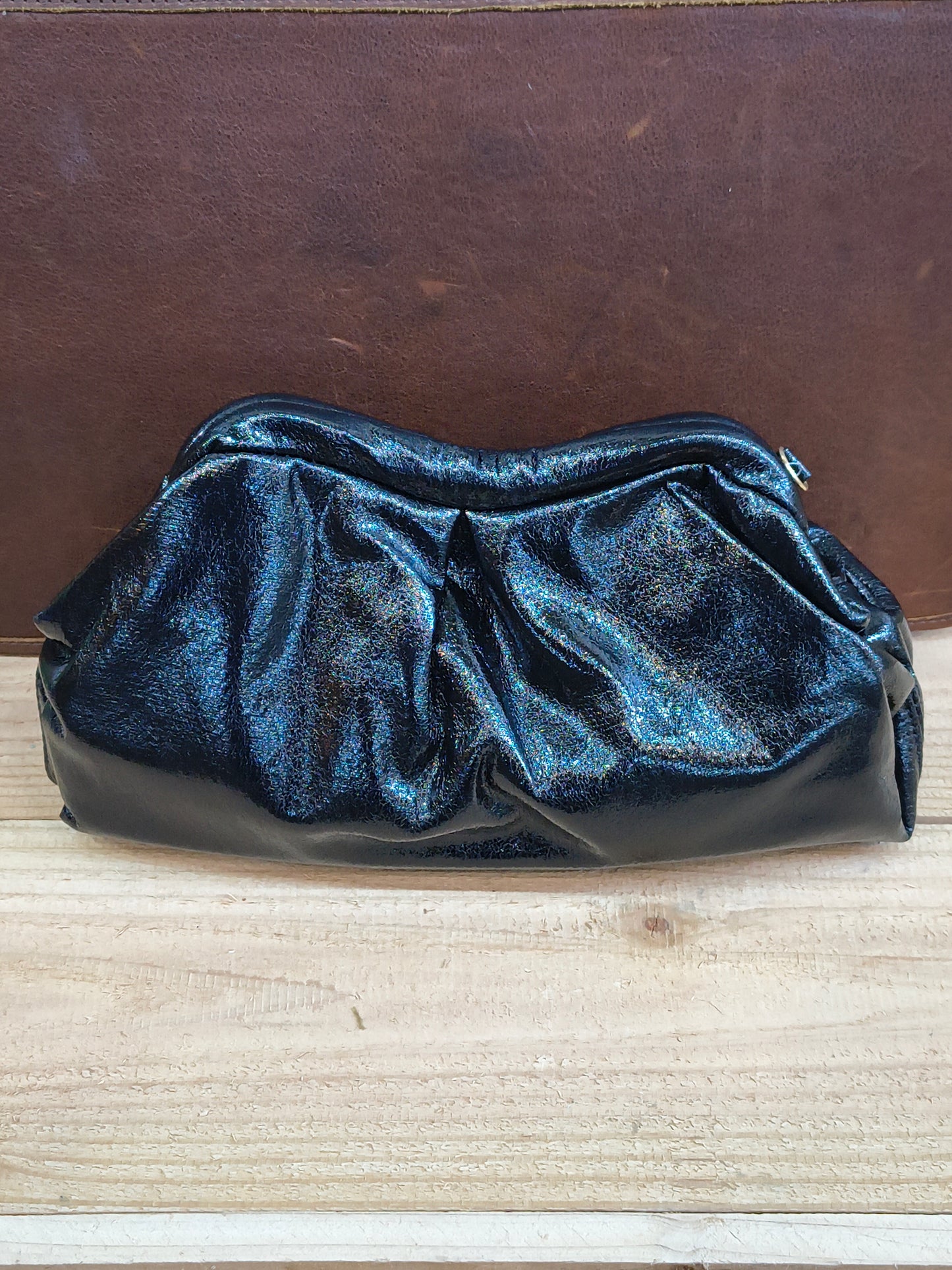 Metallic Clutch Handbag