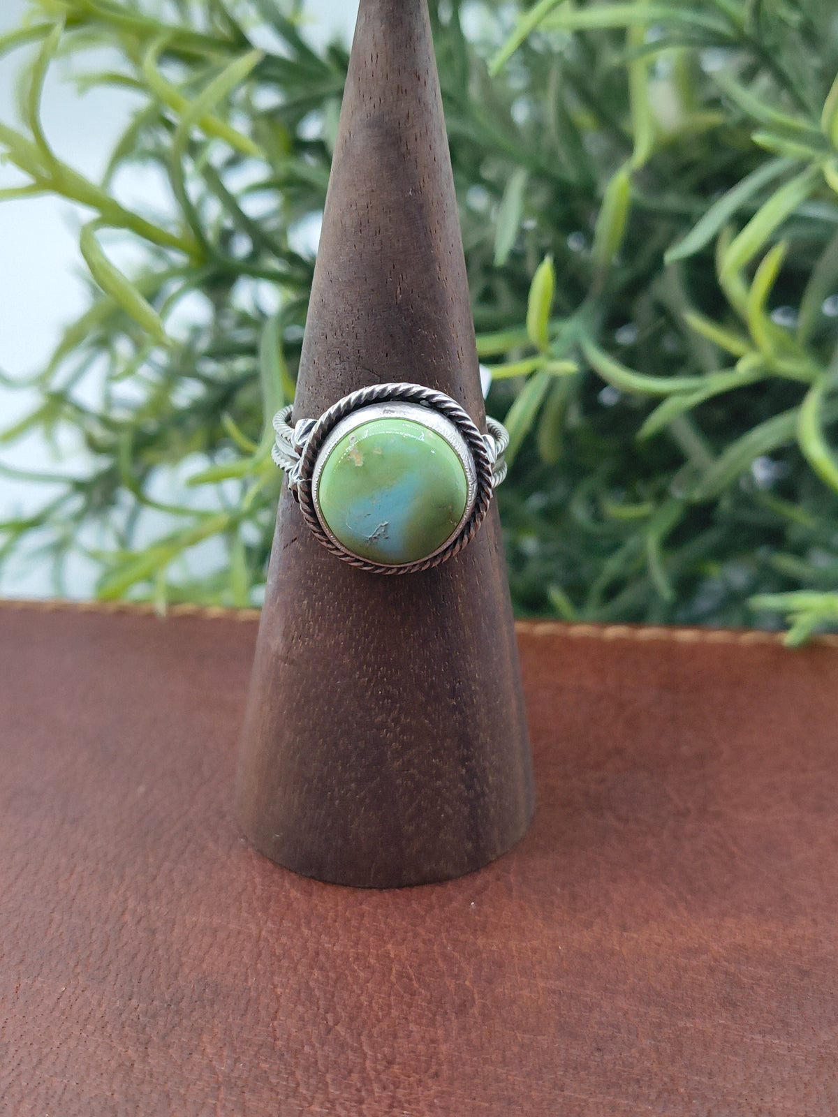 9.0 Sonoran Gold Turquoise by Samuel Yellowhair, Navajo