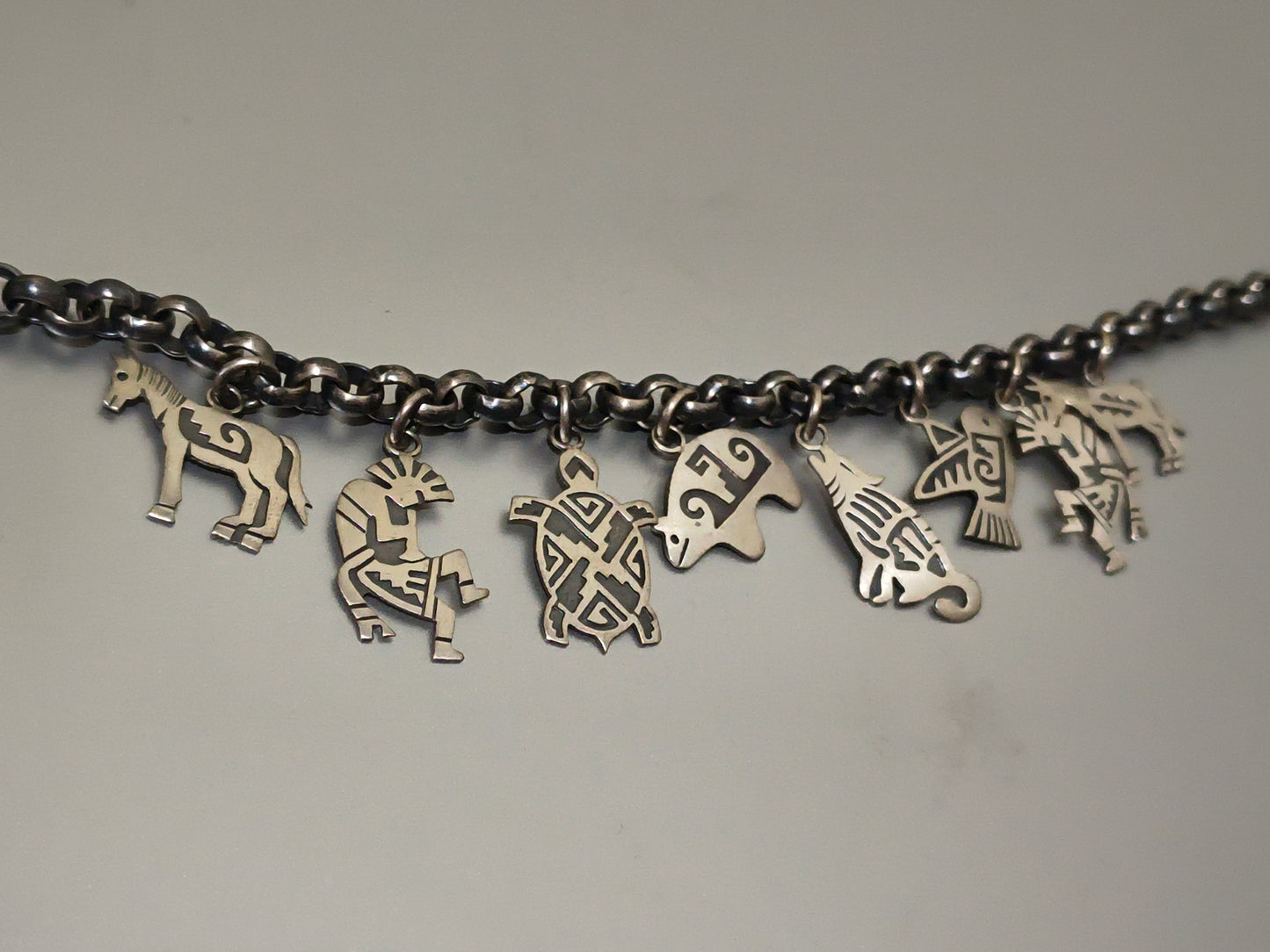 Sterling Silver Charm Bracelet