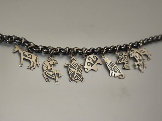 Sterling Silver Charm Bracelet