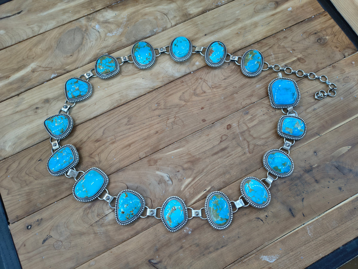 Turquoise 41- 47" Belt